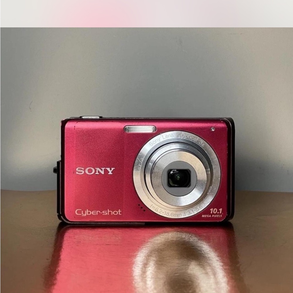 Sony Cyber-shot Vibrant Pink Camera
